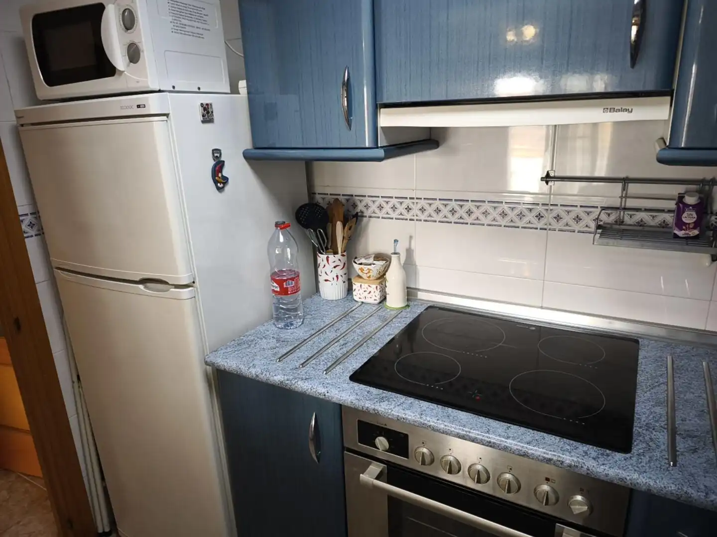 Kitchen of Flat for rent in La Ràpita  with Terrace and Furnished