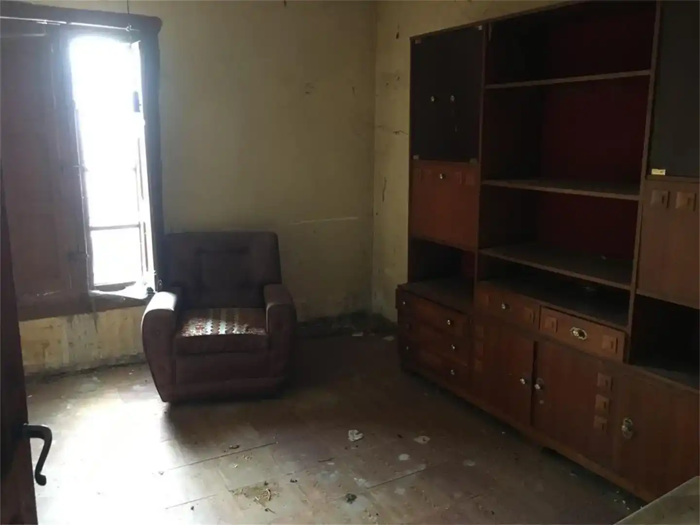 Sala de estar de Casa adosada en venta en Miraveche, Burgos