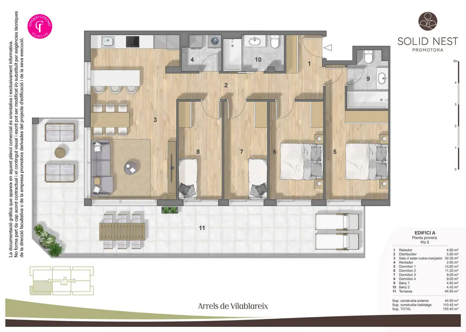 Piso de obra nueva con terraza en venta en Carrer Francesc Macià 13, imagen 29