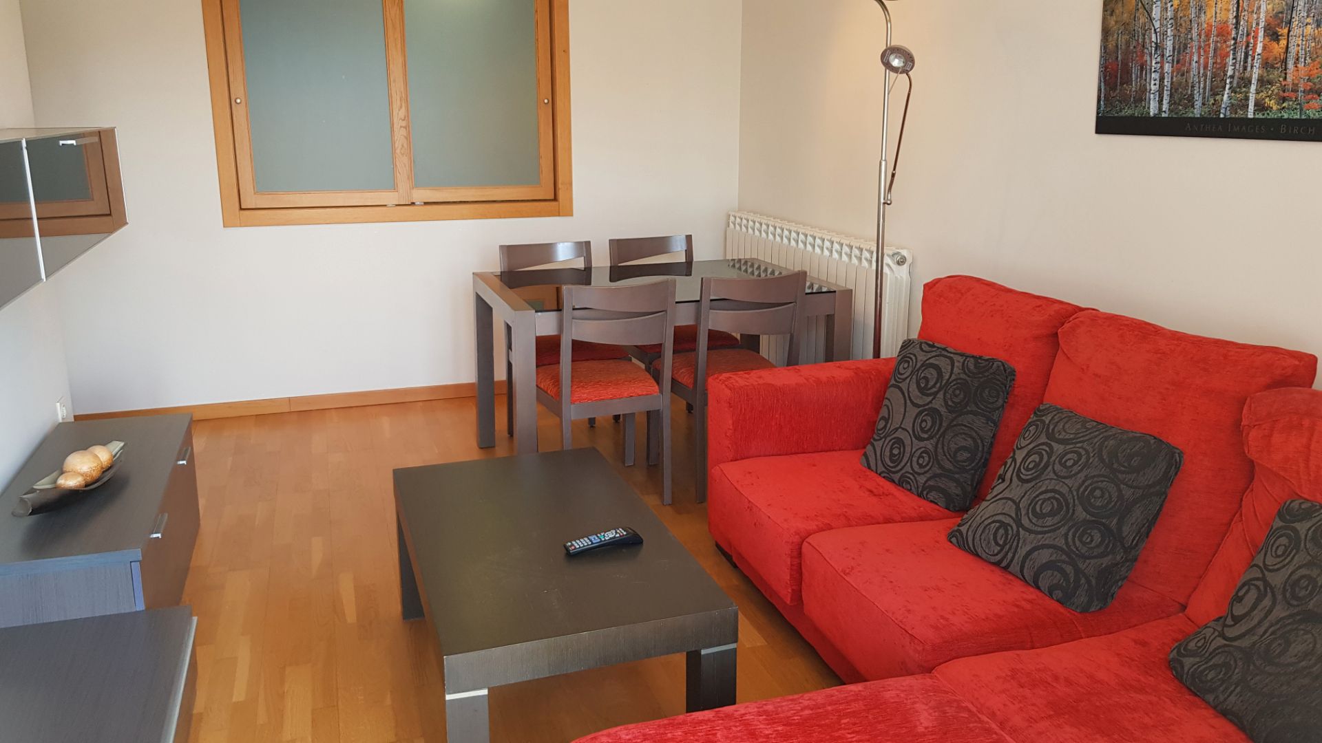 Living room of Flat to rent in  Huesca Capital  with Heating, Terrace and Swimming Pool