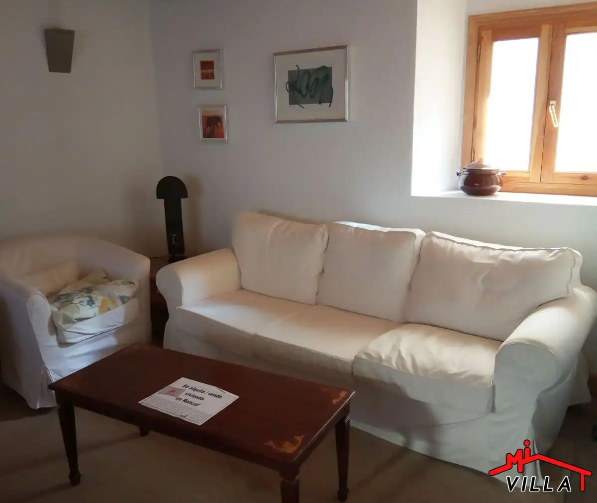 Sala de estar de Casa o chalet en venta en Roncal / Erronkari con Calefacción