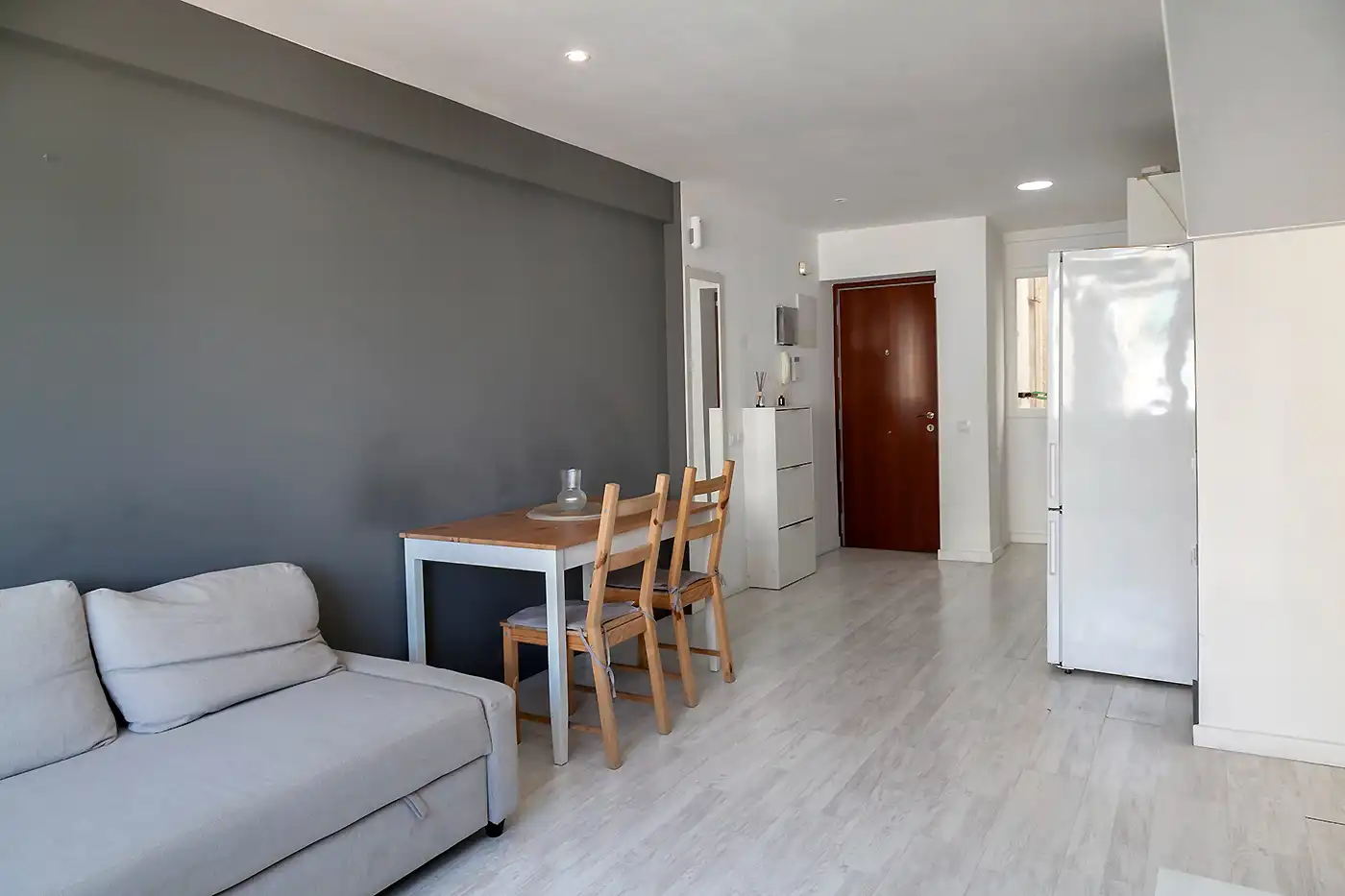 Sala d'estar de Pis en venda en Barcelona amb Moblat