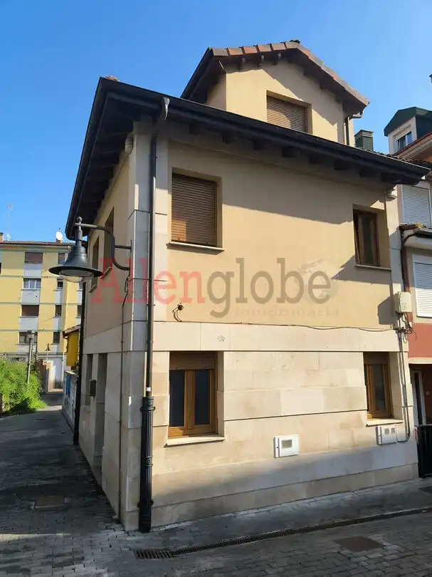 Vista exterior de Casa o chalet en venta en Mieres (Asturias) con Calefacción, Terraza y Balcón
