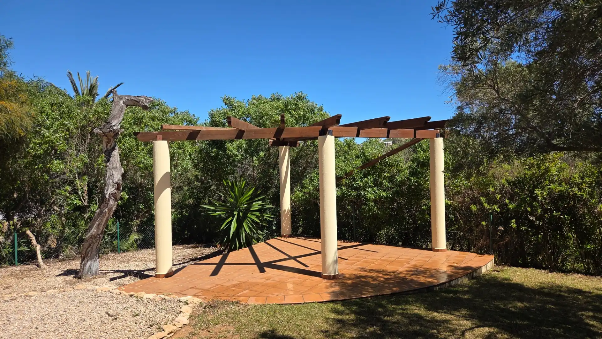 Terraza de Casa o chalet en venta en Cartagena con Aire acondicionado, Jardín privado y Terraza