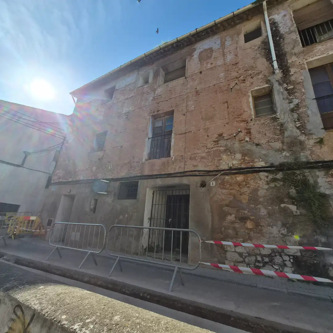 Vista exterior de Casa o xalet en venda en Carme amb Jardí privat, Parquet i Terrassa