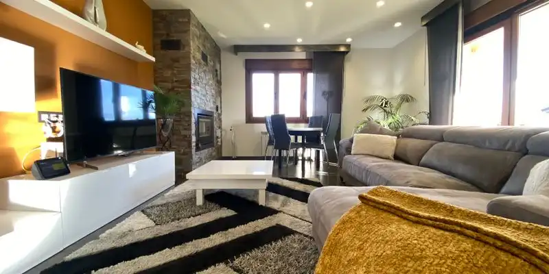 Sala de estar de Casa o chalet en venta en Siero con Jardín privado, Terraza y Trastero