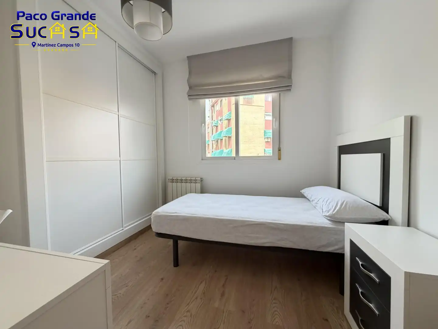Schlafzimmer von Wohnung zur Miete in Granada mit Klimaanlage, Heizung und Terrasse