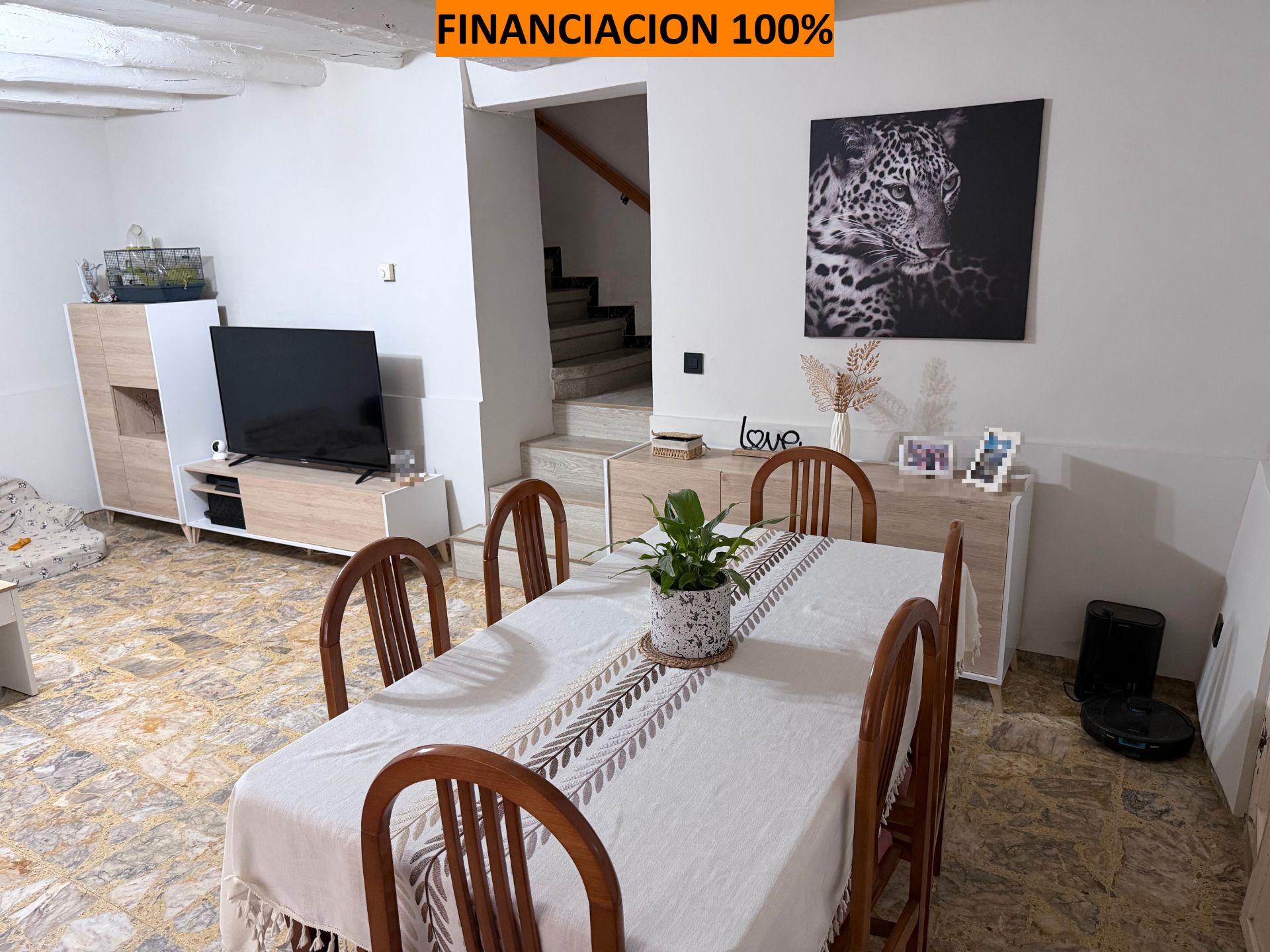 Living room of House or chalet for sale in Calatorao  with Heating, Private garden and Terrace