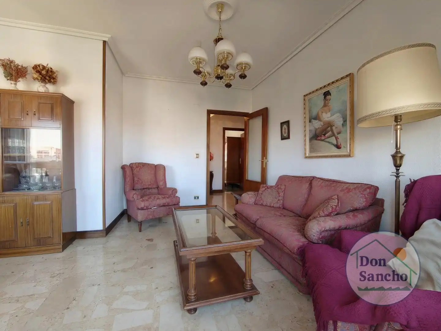 Sala de estar de Piso en venta en Valladolid con Calefacción, Terraza y Trastero