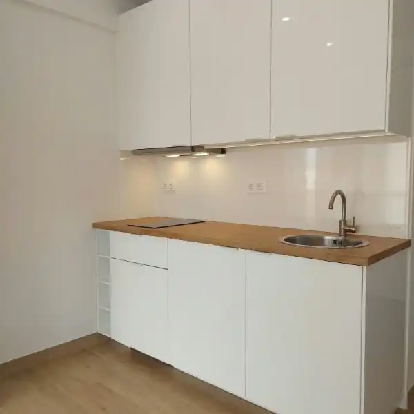 Cocina de Estudio de alquiler en Playa de los Boliches