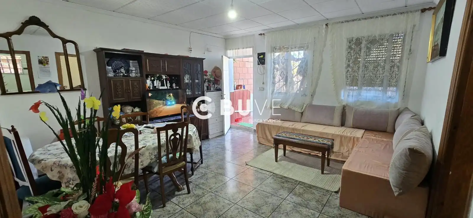 Sala d'estar de Casa o xalet en venda en Pedanías Este