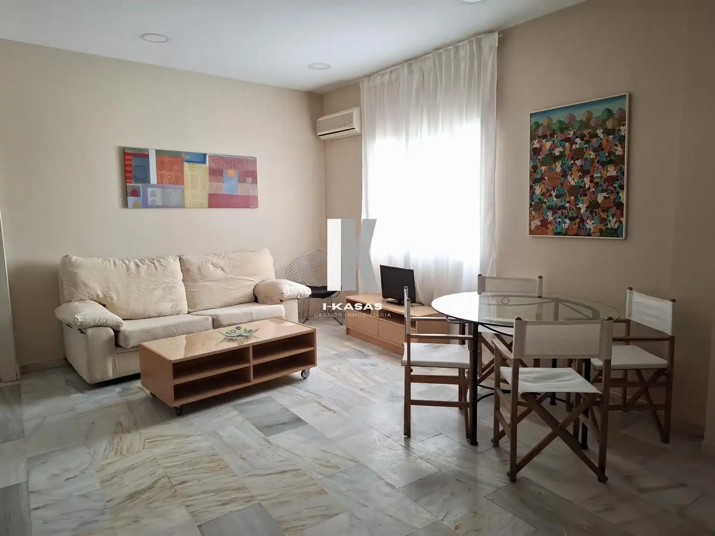 Living room of Flat for rent in Jerez de la Frontera  with Air Conditioner