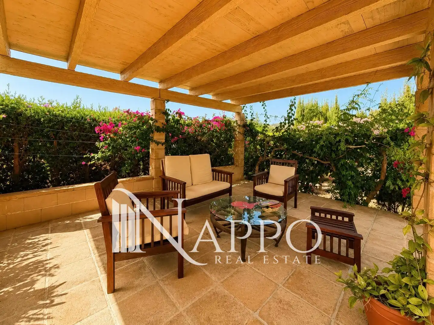 Terraza de Casa o chalet en venta en Pollença con Aire acondicionado, Calefacción y Piscina