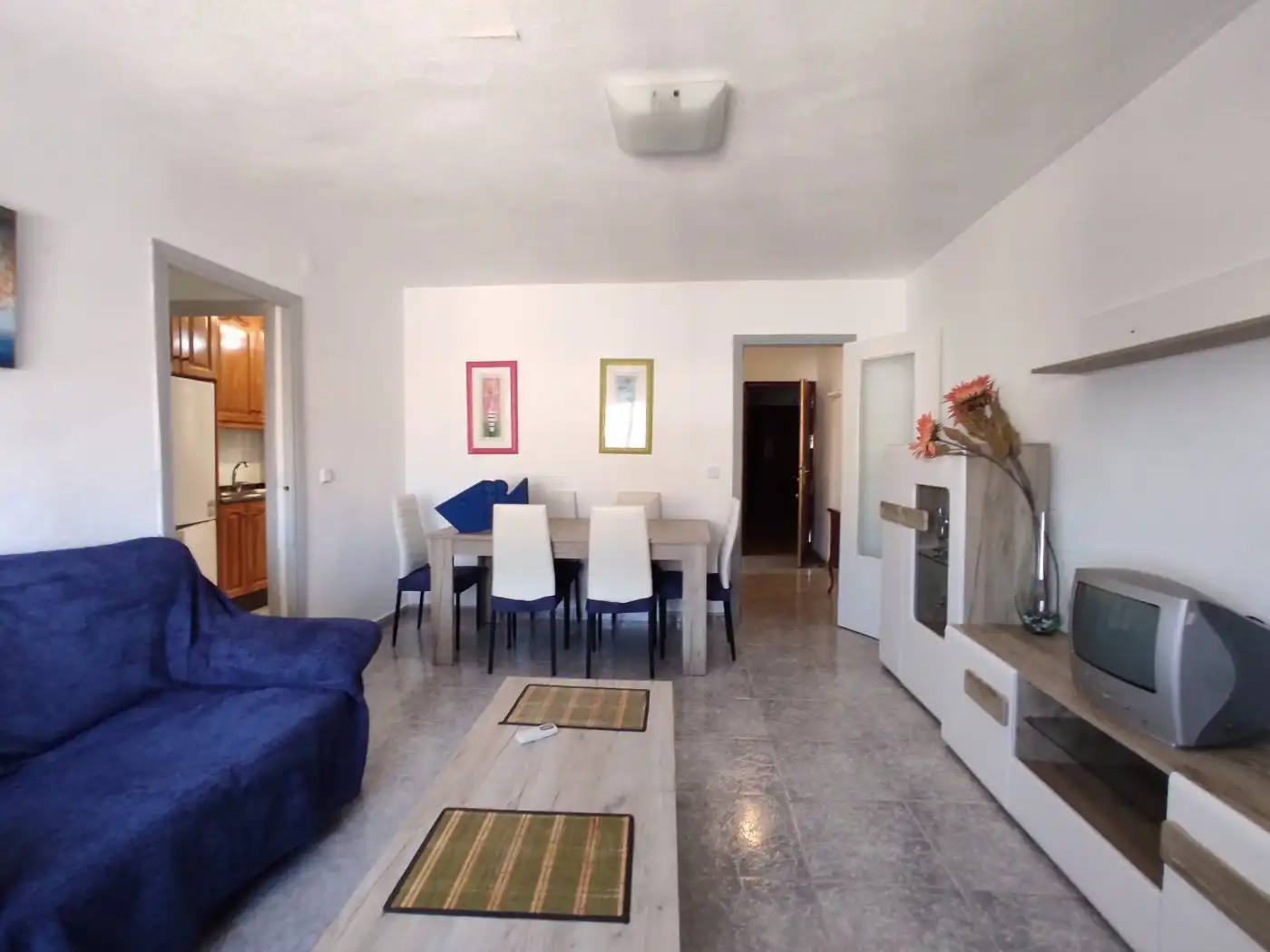 Sala de estar de Piso de alquiler en Cartagena con Aire acondicionado
