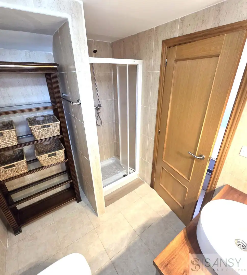 Baño de Dúplex de alquiler en Jávea / Xàbia con Aire acondicionado, Calefacción y Terraza