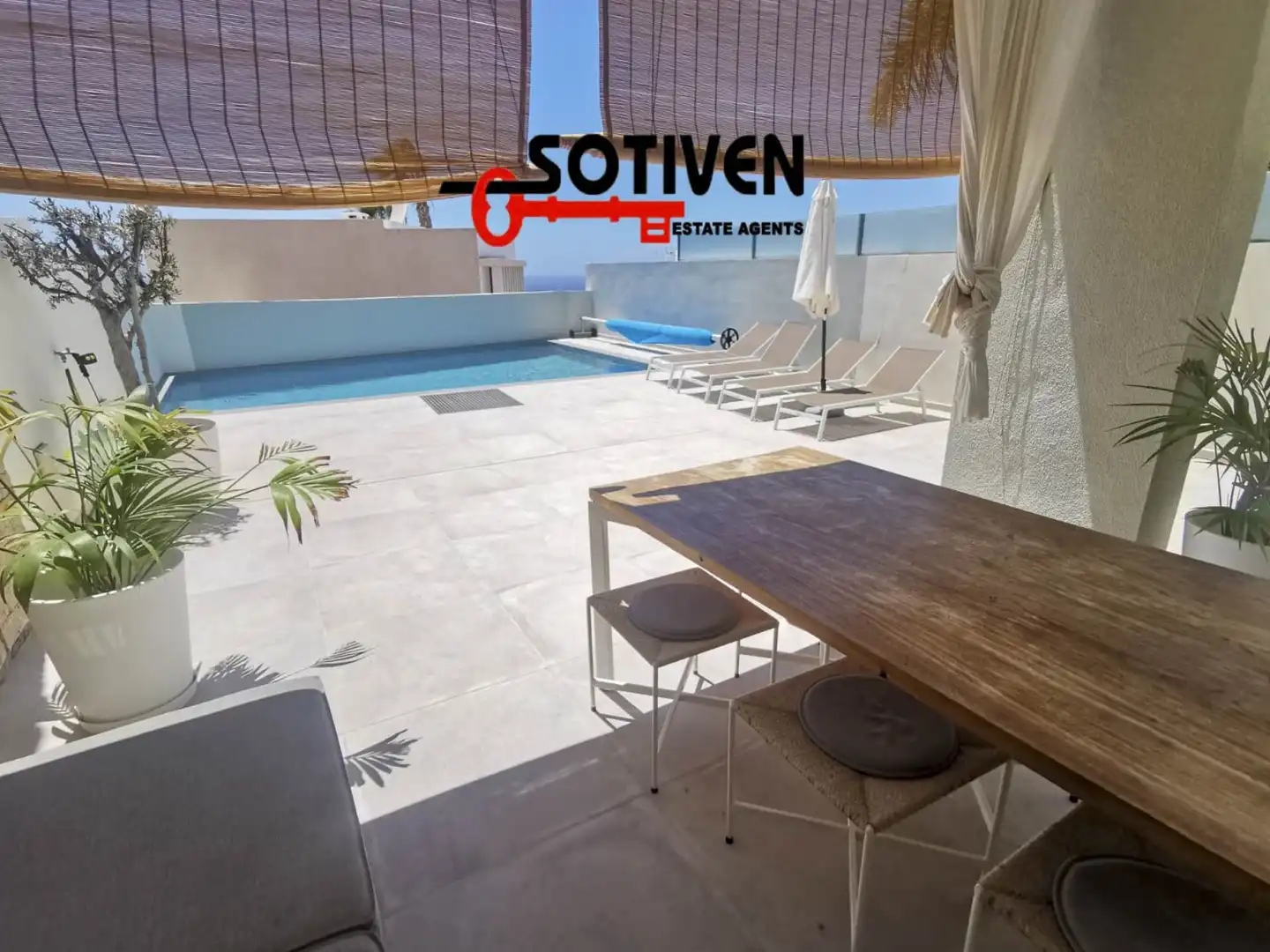 Terrace of Detached homes for sale in Adeje  with Terrace