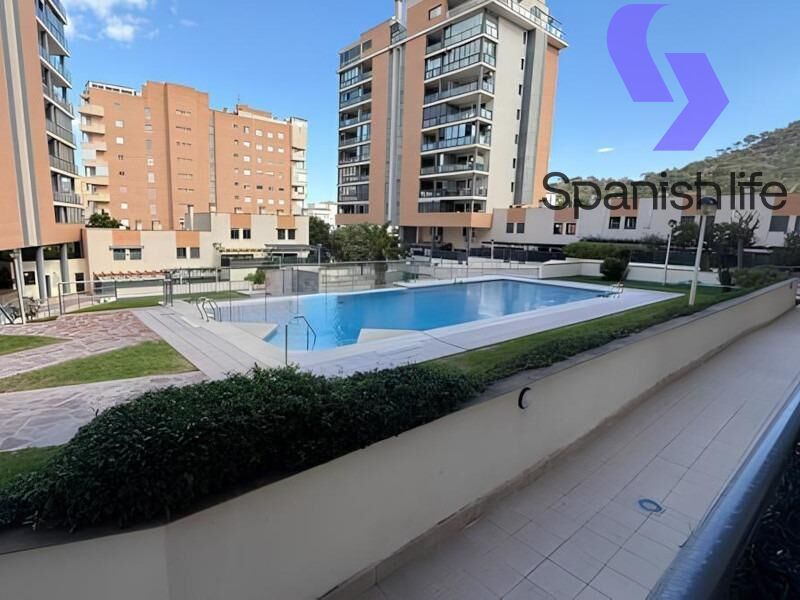 Swimming pool of Duplex for sale in Villajoyosa / La Vila Joiosa  with Air Conditioner, Private garden and Terrace