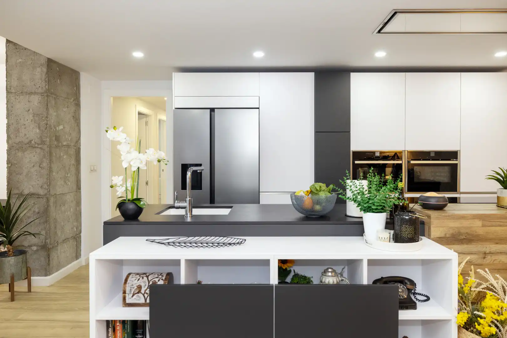 Kitchen of Flat for sale in Málaga  with Air Conditioner, Heating and Terrace