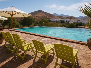 Detached house with balcony to rent in Carretera Níjar-San José 107