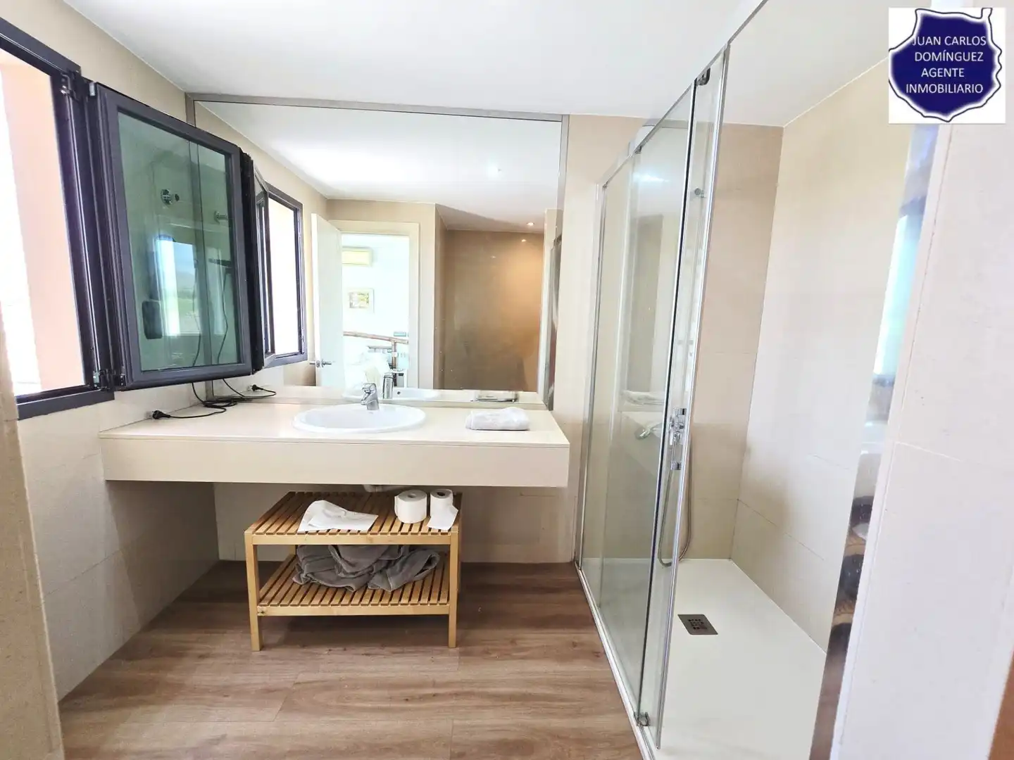 Badezimmer von Haus oder Chalet zum Verkauf in San Bartolomé de Tirajana mit Klimaanlage, Privatgarten und Terrasse