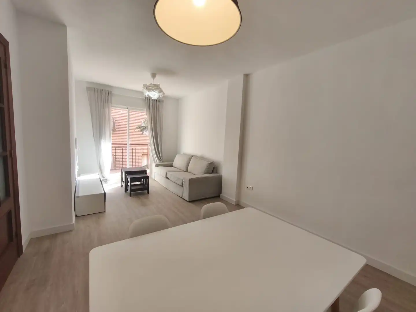 Schlafzimmer von Wohnung zur Miete in Santa Fe mit Parkett, Terrasse und Möbliert