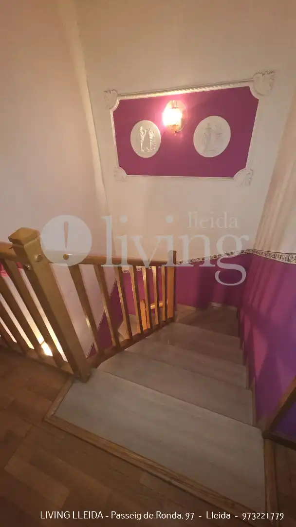 Sala d'estar de Pis en venda en Lleida amb Aire condicionat, Calefacció i Parquet