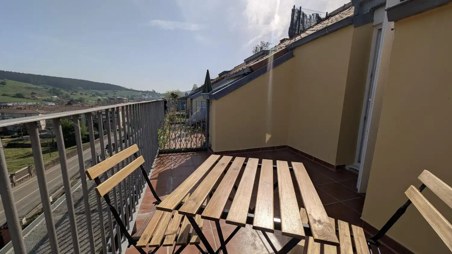 Terrassa de Pis de lloguer en Piélagos amb Calefacció, Terrassa i Moblat