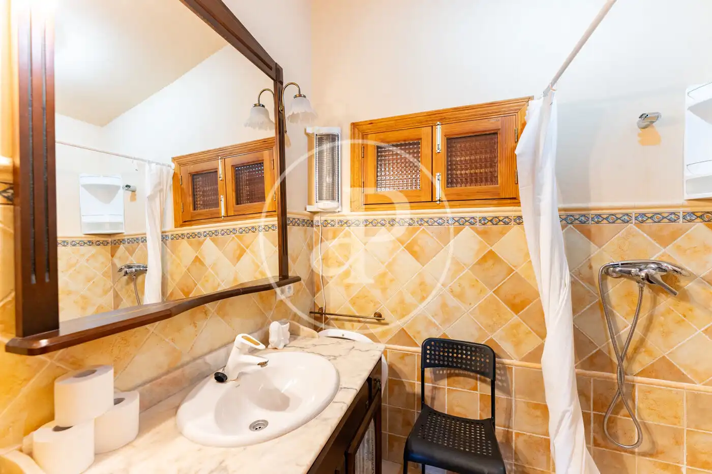 Baño de Casa o chalet en venta en Campos con Aire acondicionado, Calefacción y Jardín privado