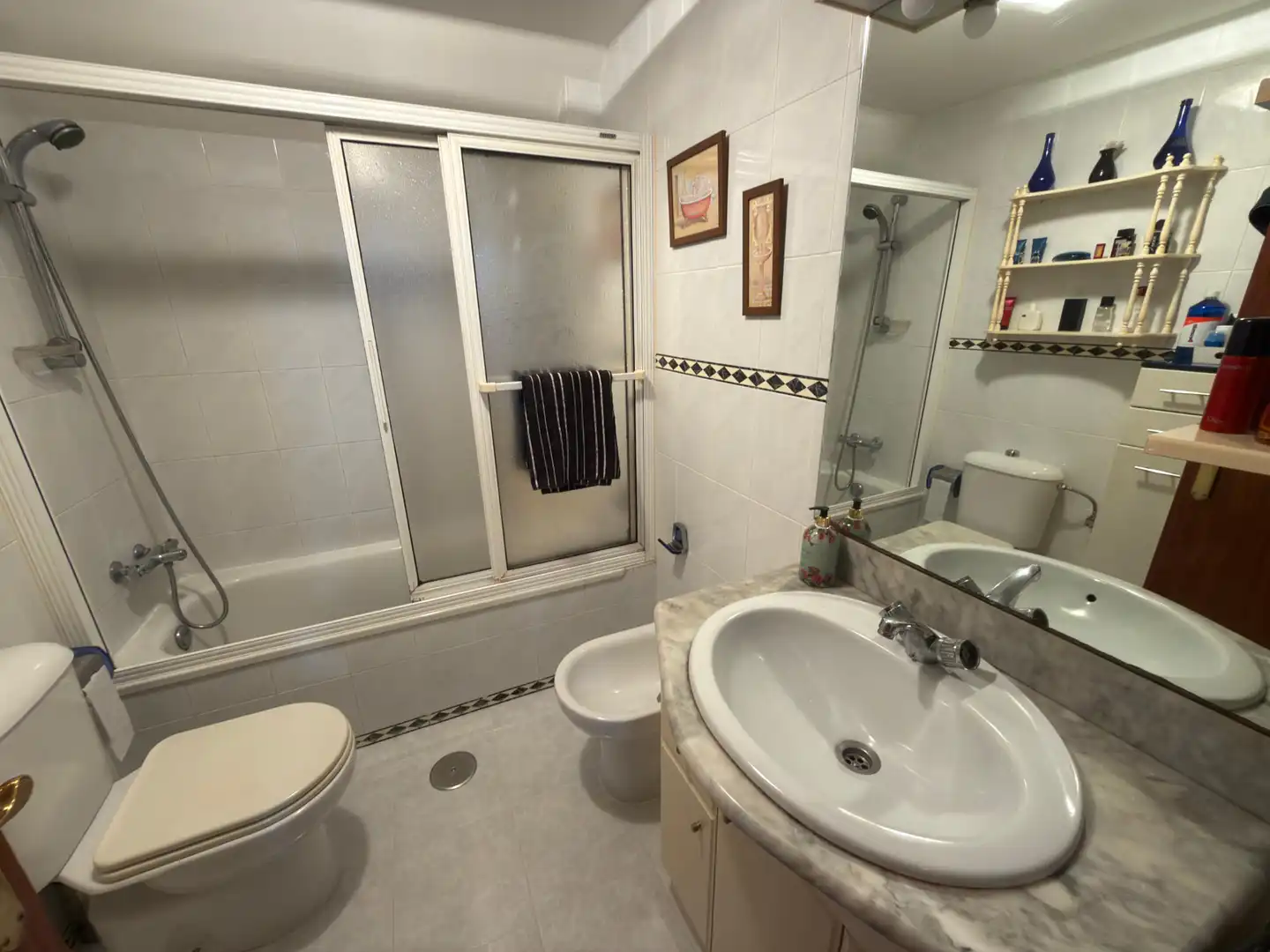 Baño de Dúplex en venta en A Coruña Capital  con Amueblado
