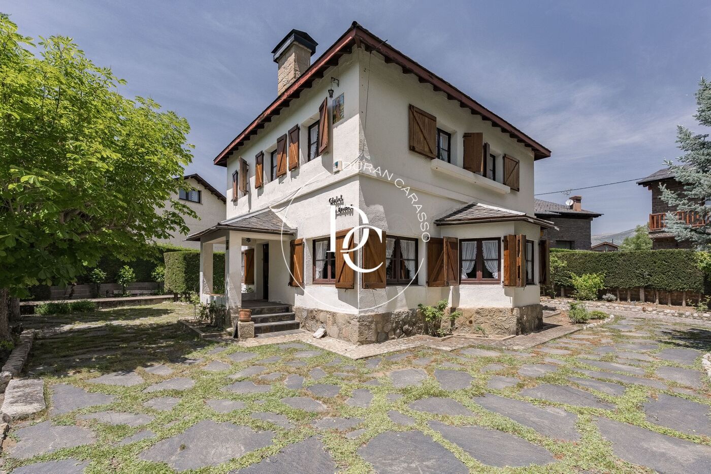 Vista exterior de Casa o xalet en venda en Puigcerdà amb Calefacció, Jardí privat i Terrassa