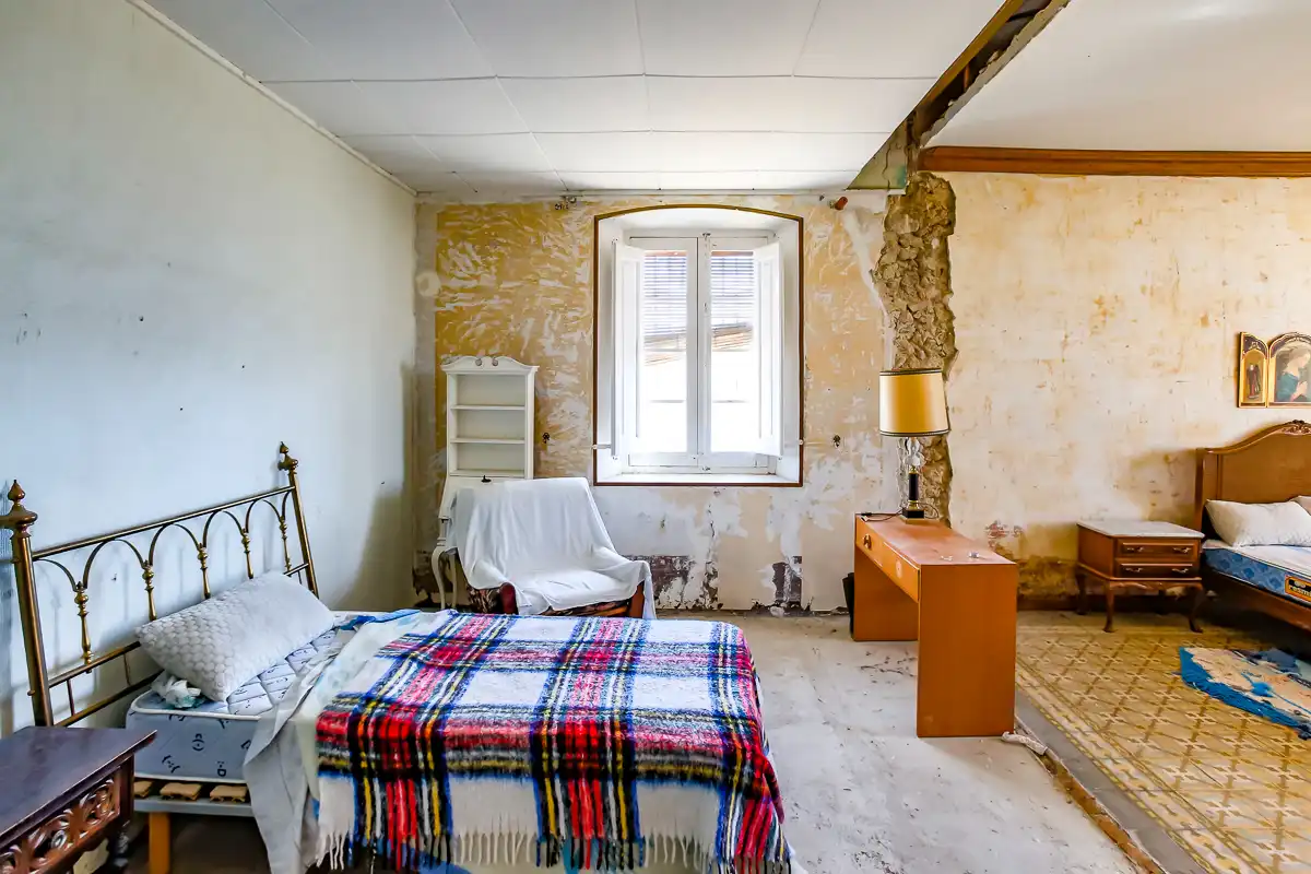 Schlafzimmer von Country house zum Verkauf in Subirats mit Privatgarten und Balkon