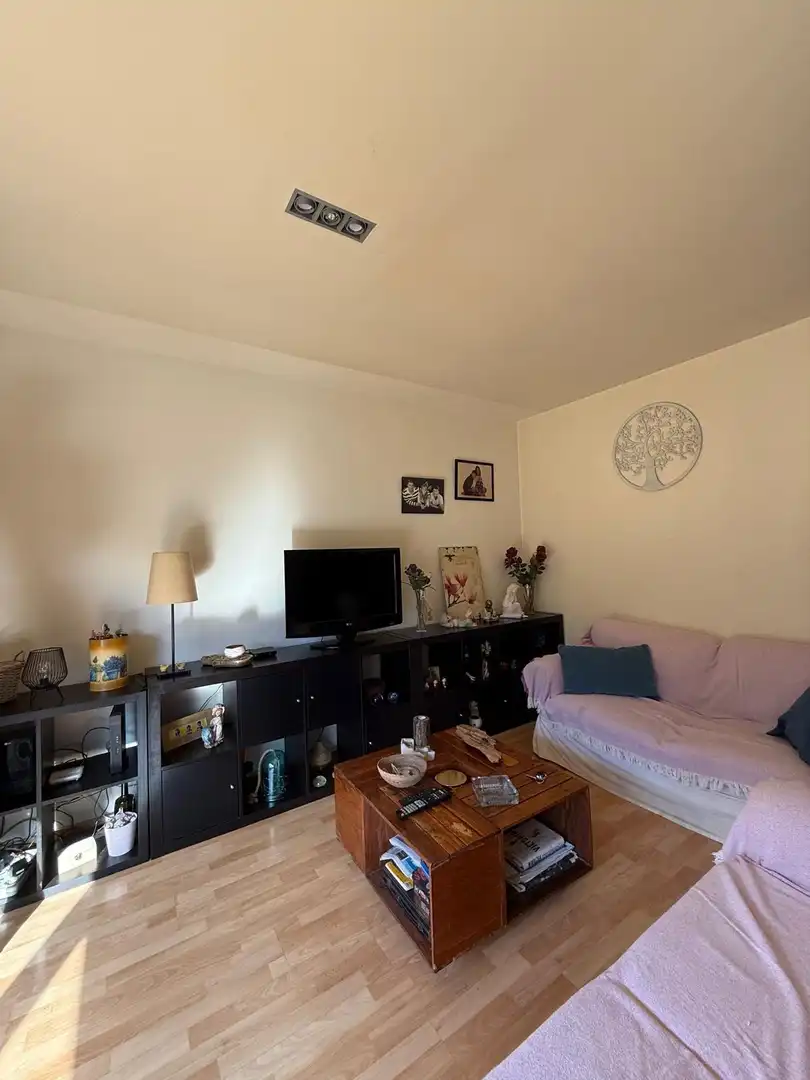 Sala d'estar de Casa adosada en venda en Castellar del Vallès amb Jardí privat, Terrassa i Balcó