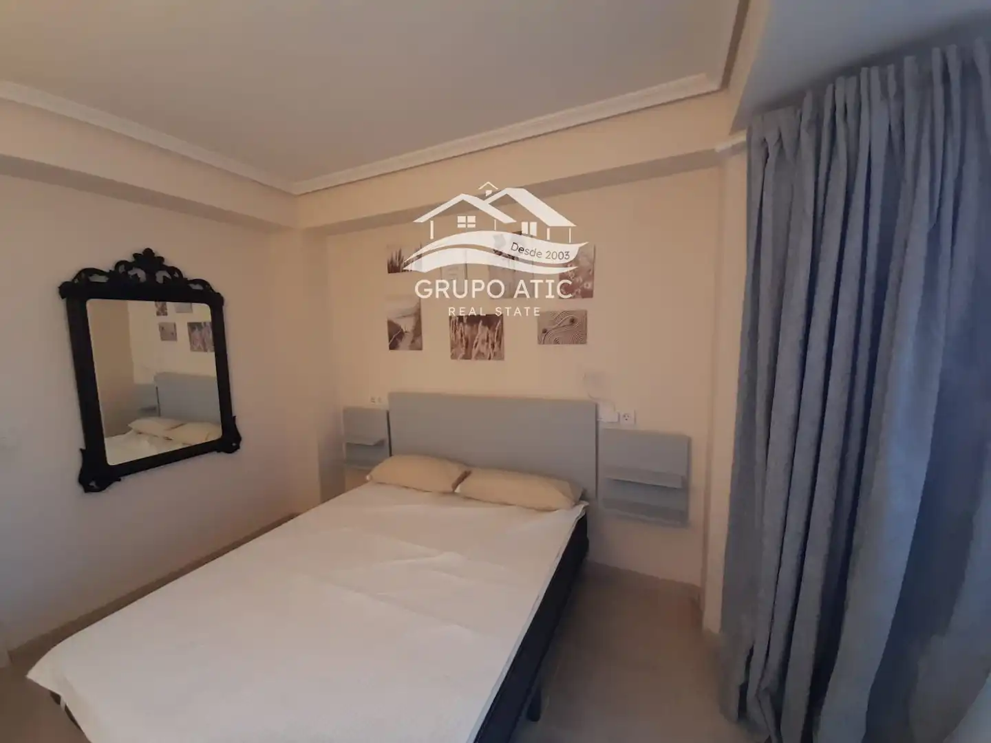 Schlafzimmer von Wohnungen zur Miete in Burriana / Borriana mit Heizung, Abstellraum und Möbliert