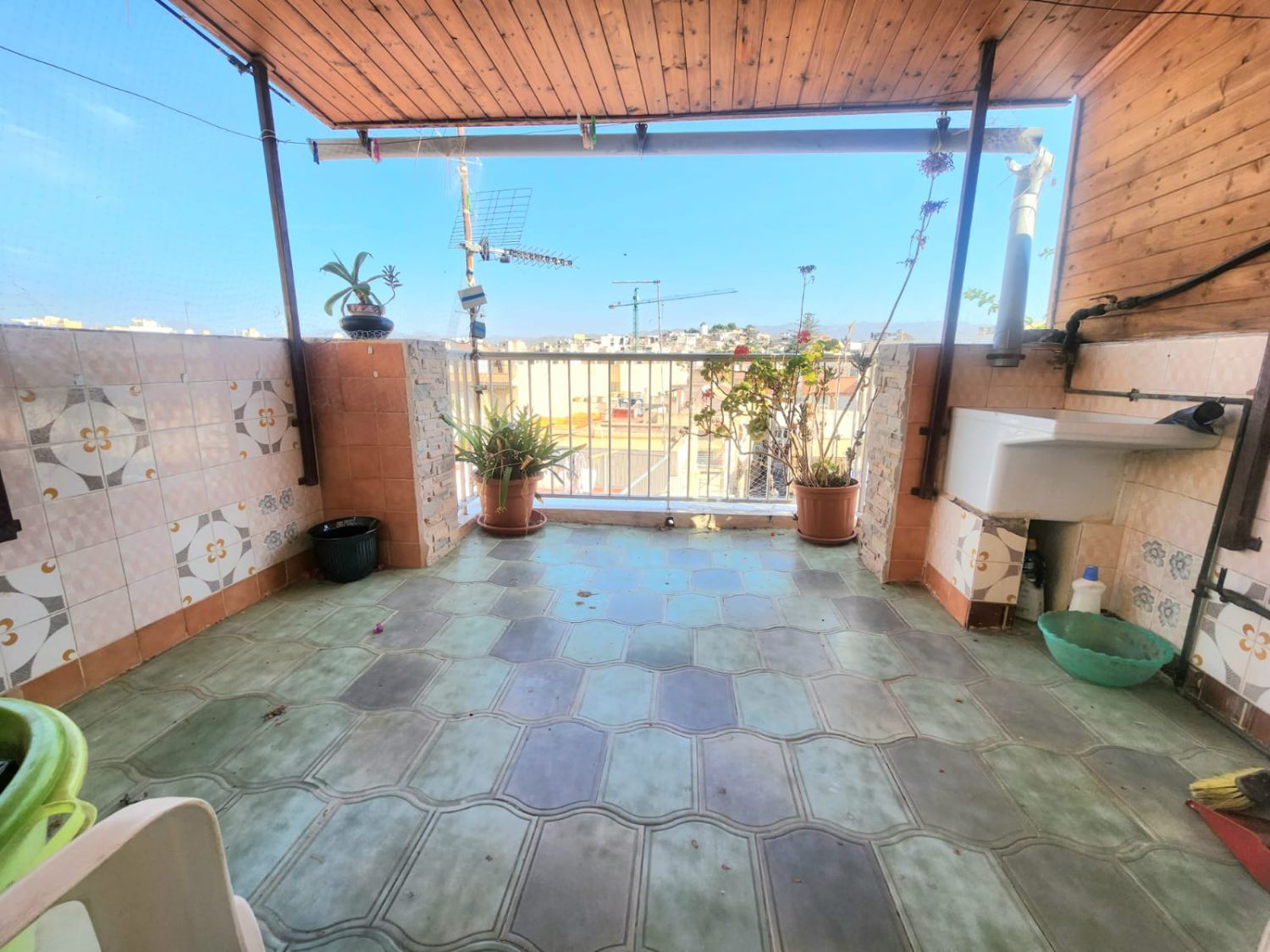 Balcony of House or chalet for sale in Águilas  with Air Conditioner, Terrace and Furnished