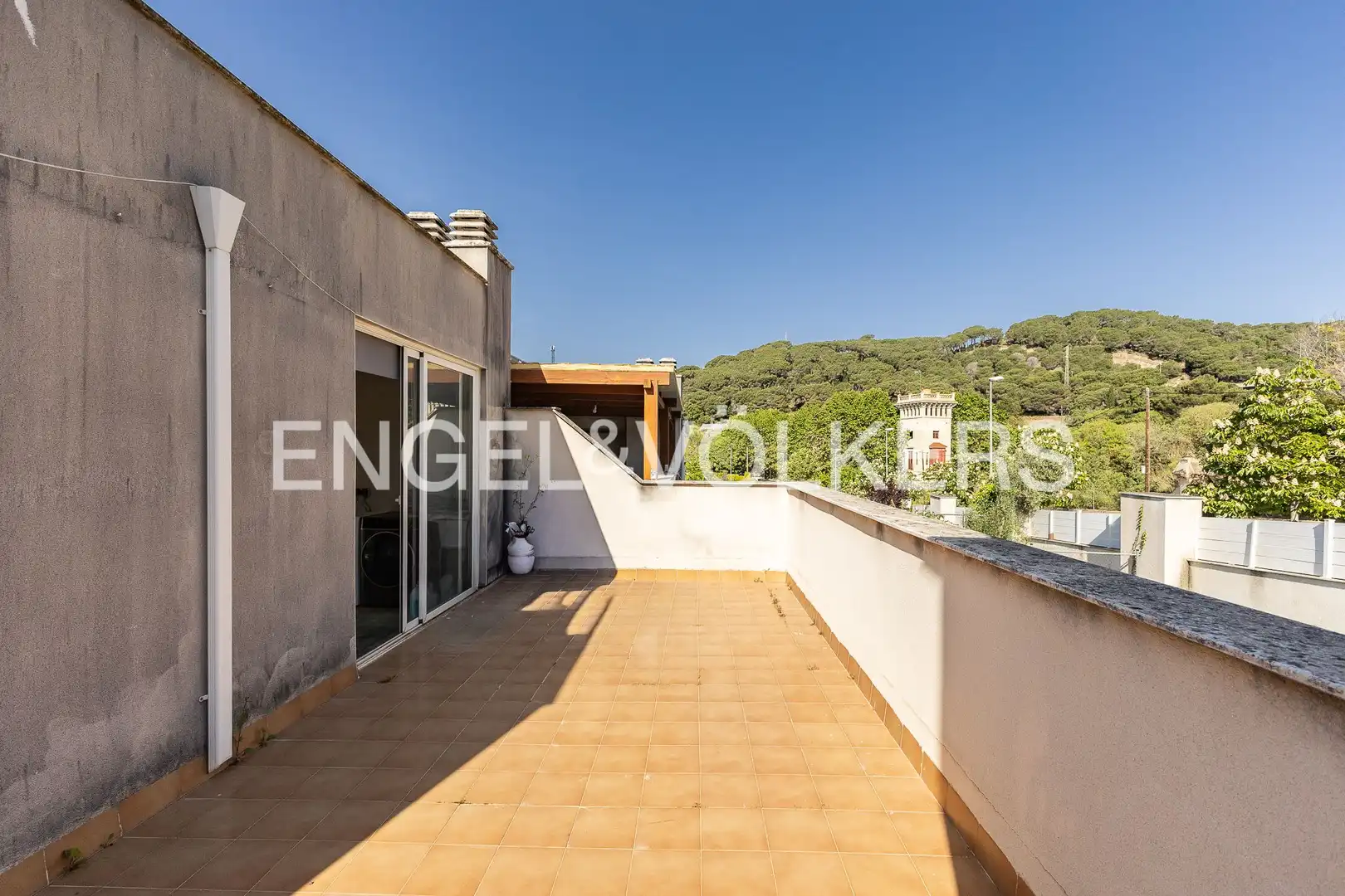 Terraza de Casa adosada en venta en Canet de Mar con Aire acondicionado, Calefacción y Jardín privado