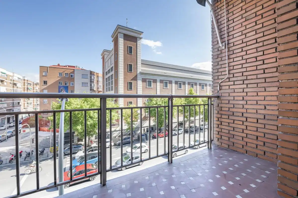 Balcony of Flat for sale in Madrid  with Heating