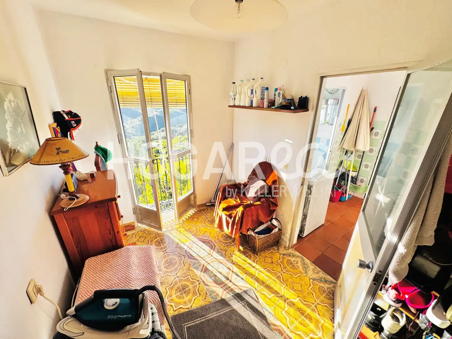 Sala de estar de Casa o chalet en venta en Frigiliana con Aire acondicionado, Calefacción y Jardín privado