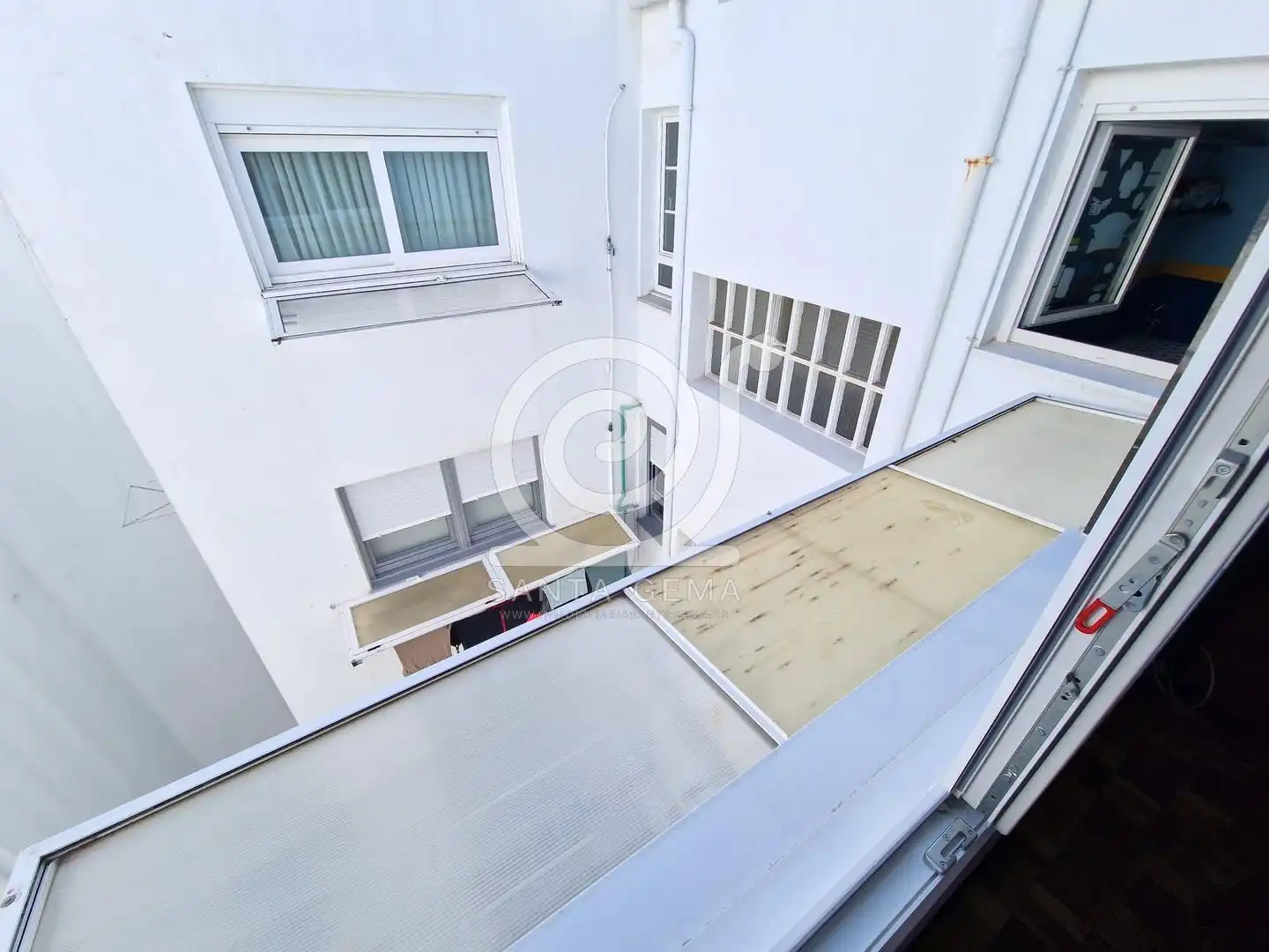 Balcony of Flat for sale in A Coruña Capital   with Heating, Terrace and Furnished