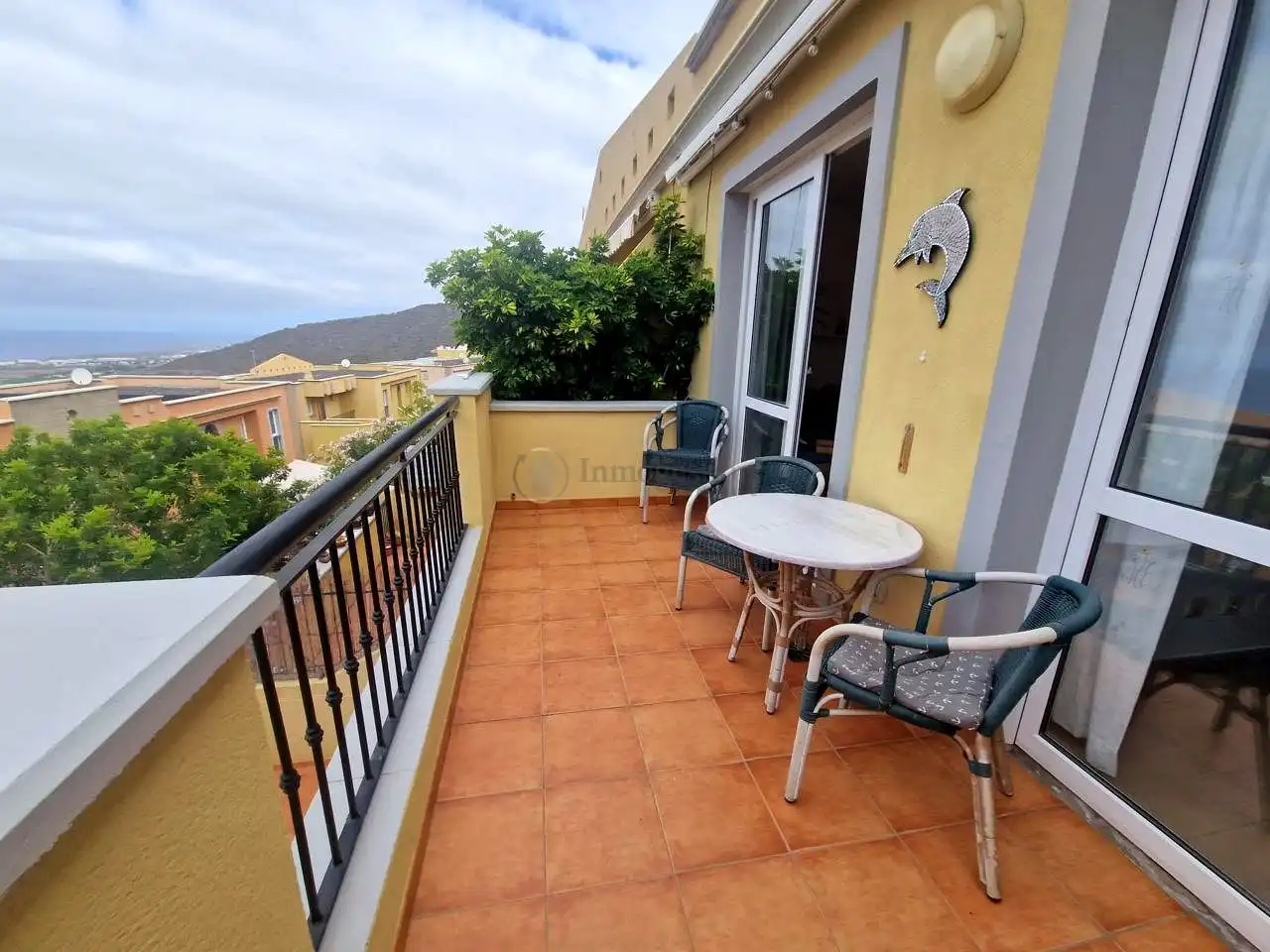 Terraza de Piso de alquiler en Adeje con Terraza, Amueblado y Internet