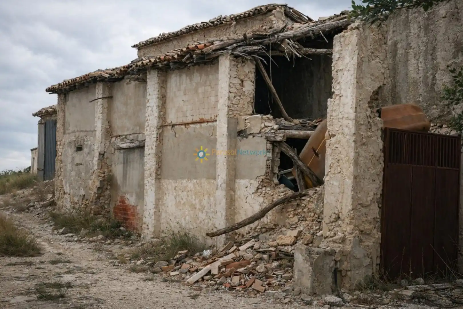 Vista exterior de Finca rústica en venta en Albaida con Jardín privado y Terraza