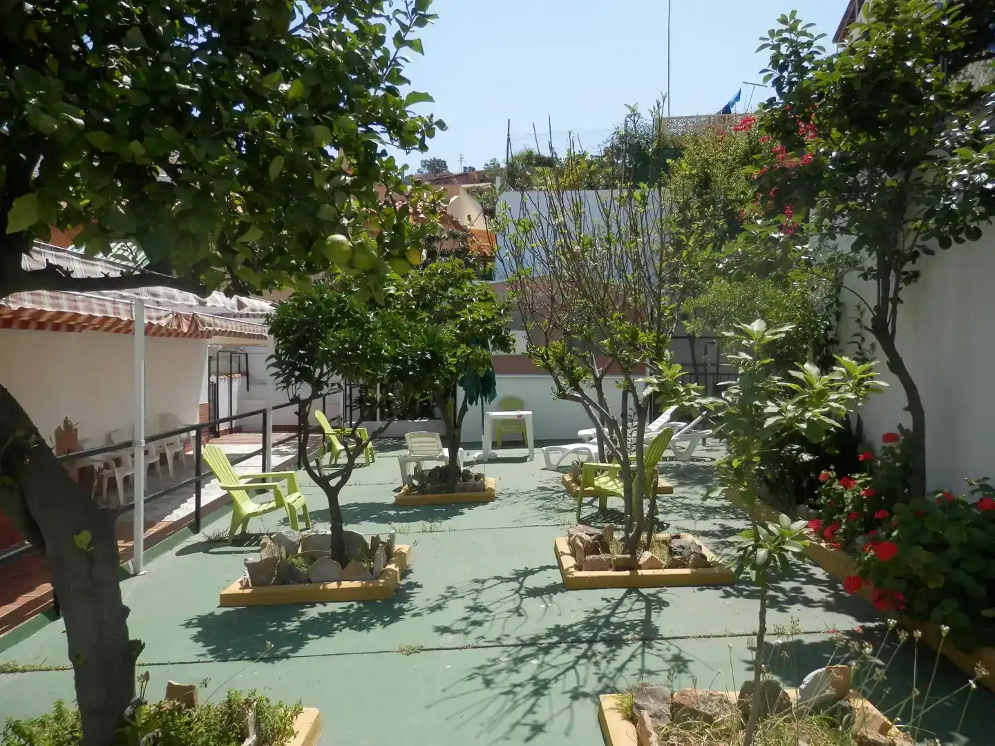 Terraza de Casa o chalet para compartir en Ciudad Jardín