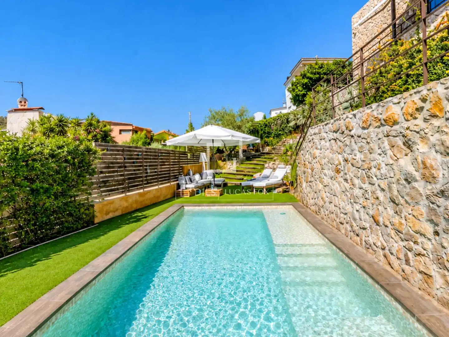 Swimming pool of Houses for sale in Olivella  with Heating, Private garden and Terrace