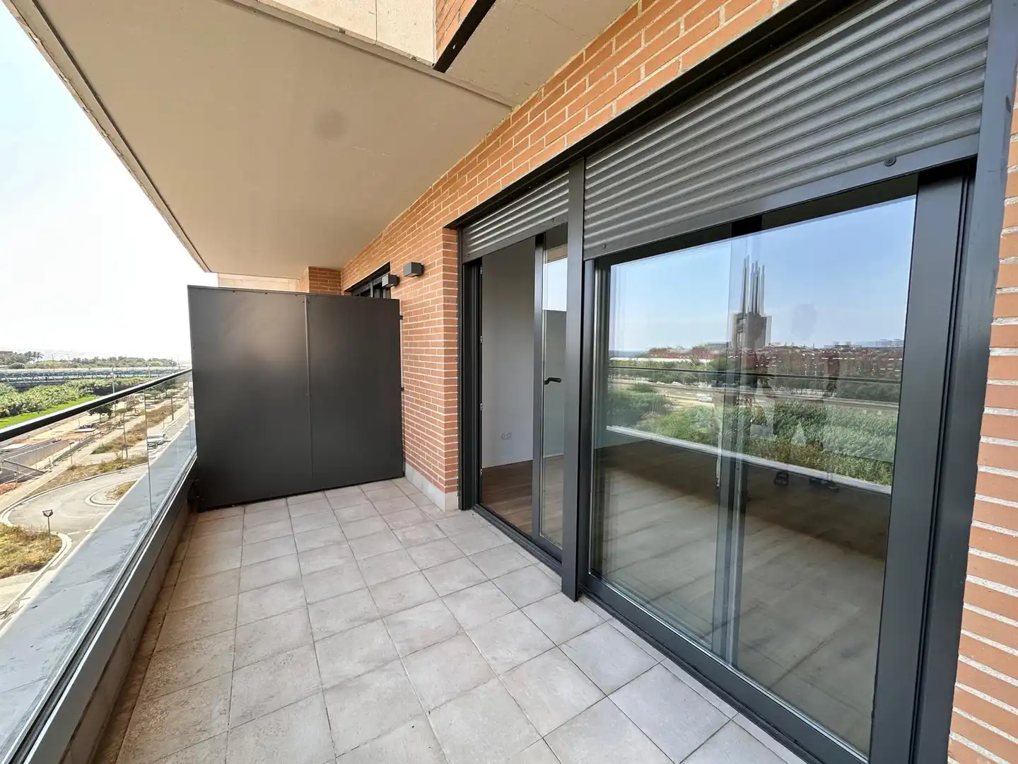 Terrassa de Pis de lloguer en Sant Adrià de Besòs amb Aire condicionat, Calefacció i Parquet