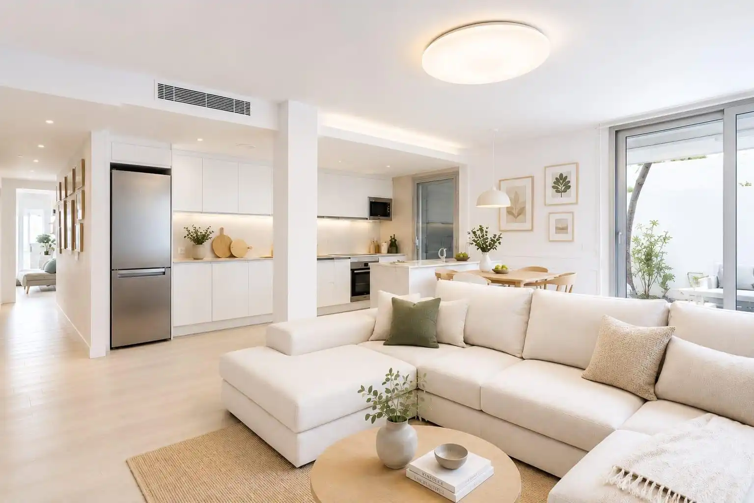 Sala de estar de Planta baja en venta en Calvià con Aire acondicionado, Calefacción y Jardín privado