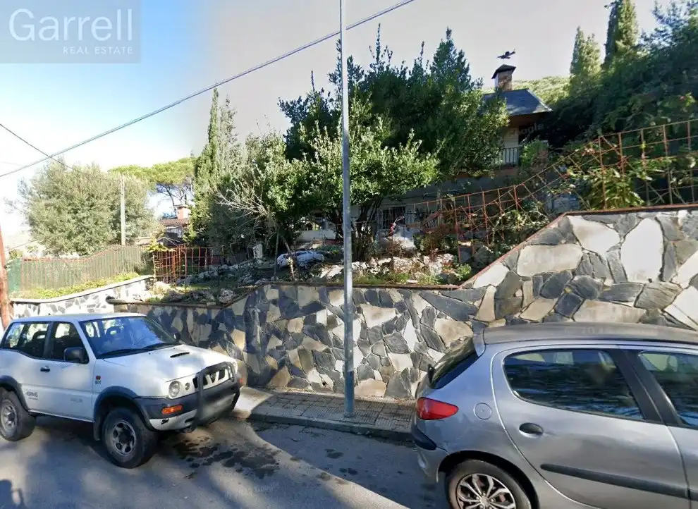 Vista exterior de Casa o chalet en venta en Llinars del Vallès con Terraza y Piscina