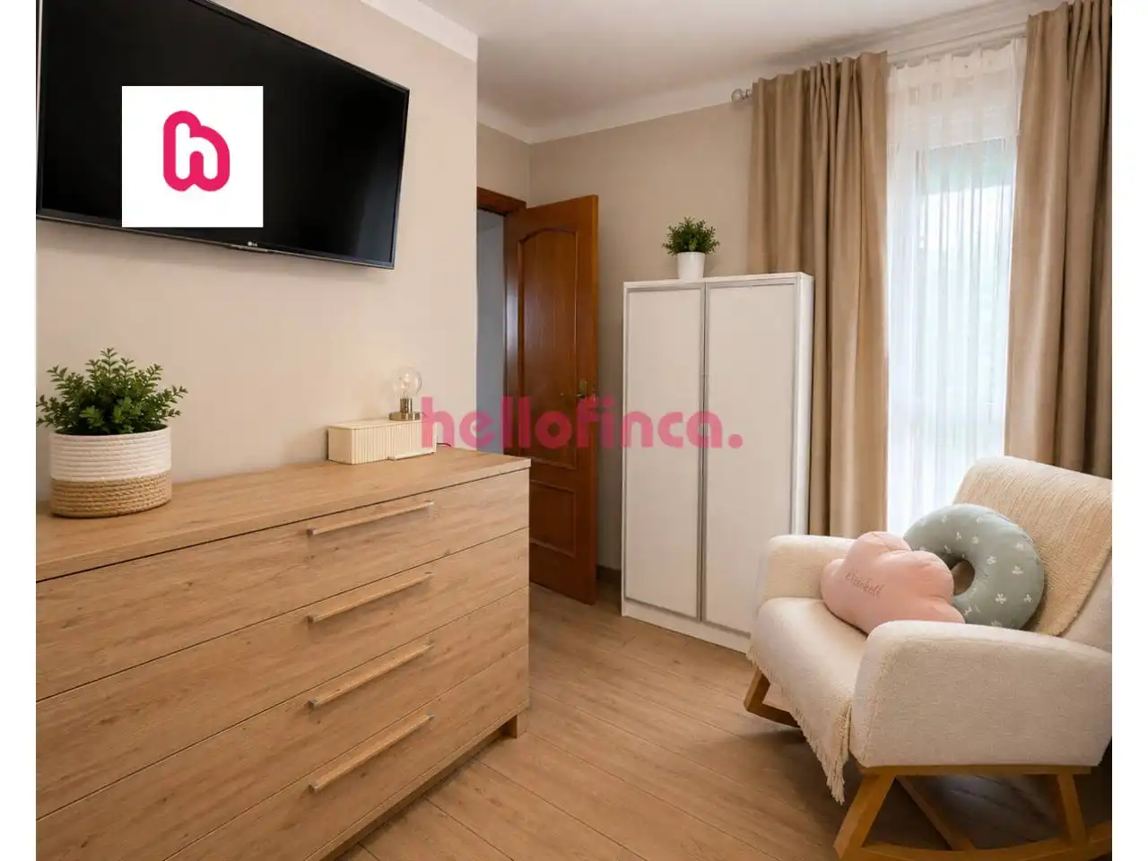 Dormitori de Apartament en venda en Sabadell amb Aire condicionat, Calefacció i Parquet