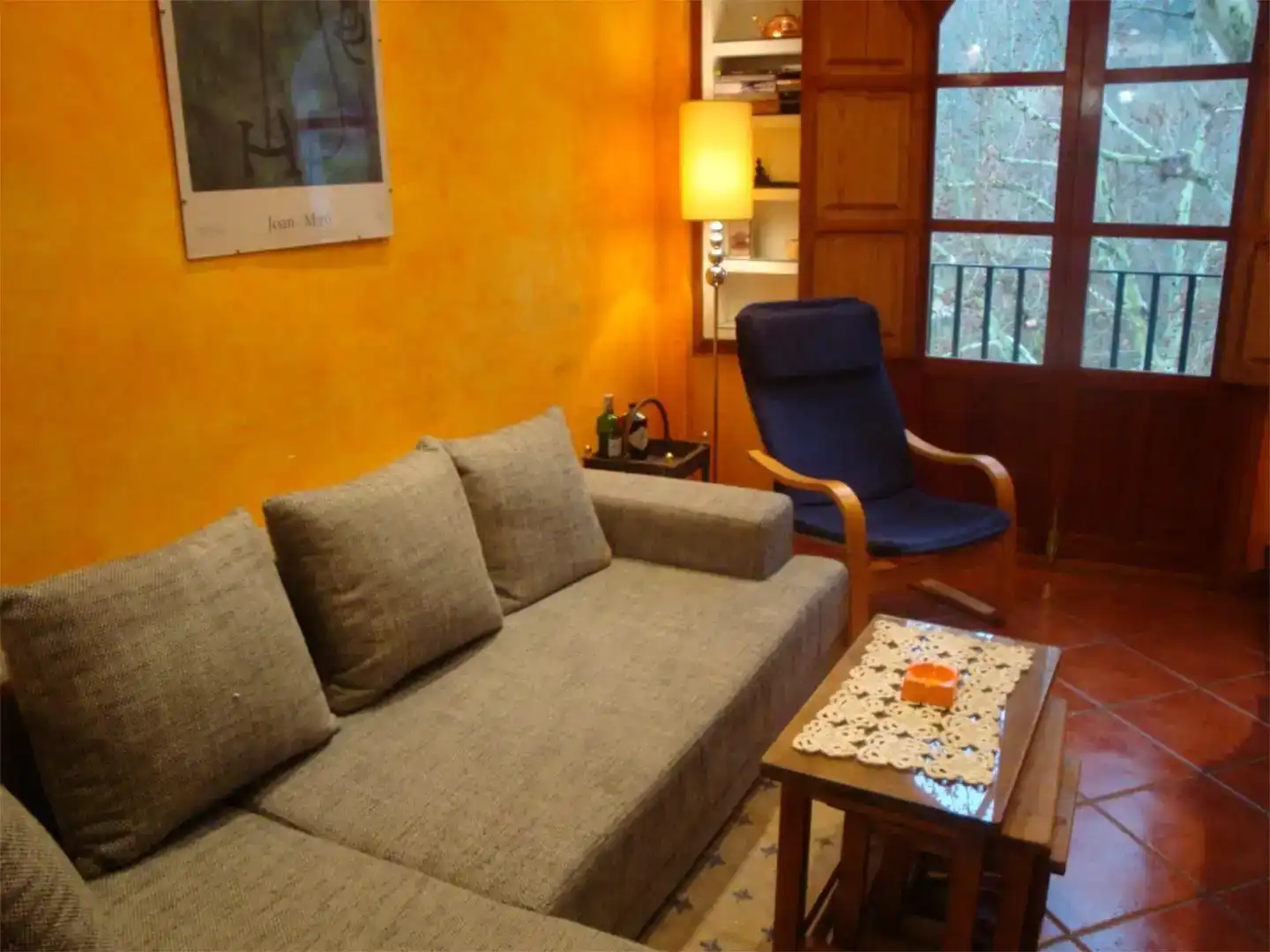 Sala de estar de Apartamento de alquiler en Granada con Parquet, Trastero y Amueblado