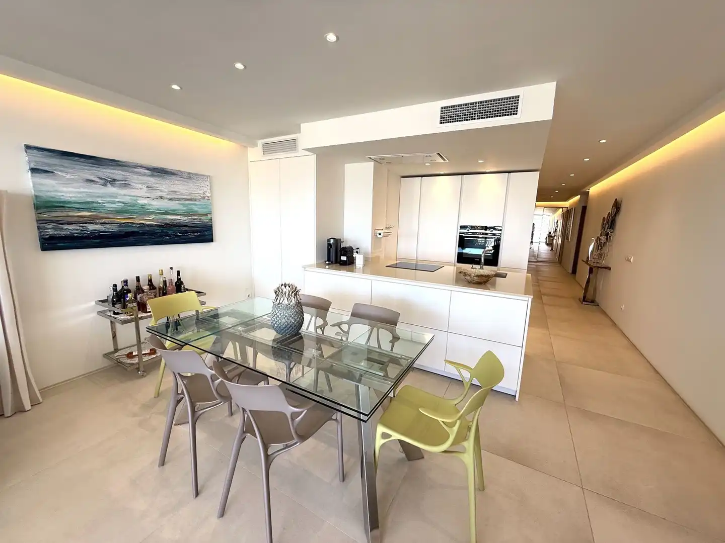 Dining room of Apartments for sale in Eivissa  with Air Conditioner, Heating and Private garden
