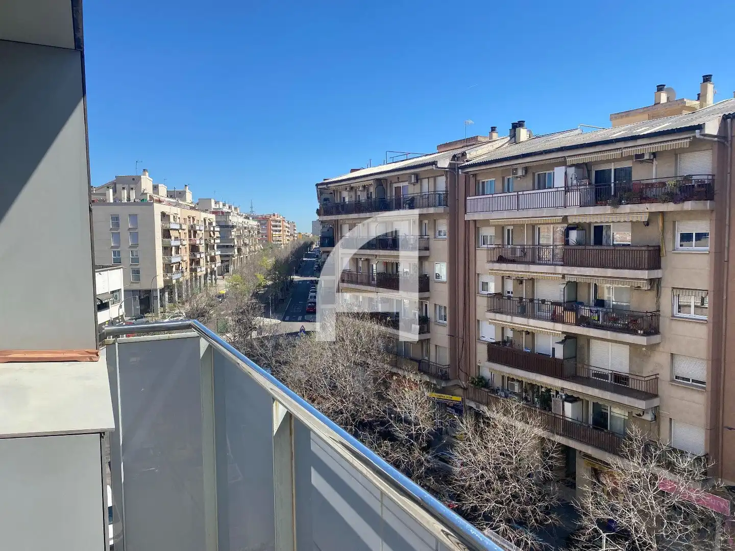 Balcony of Flat for sale in Terrassa  with Air Conditioner, Heating and Terrace