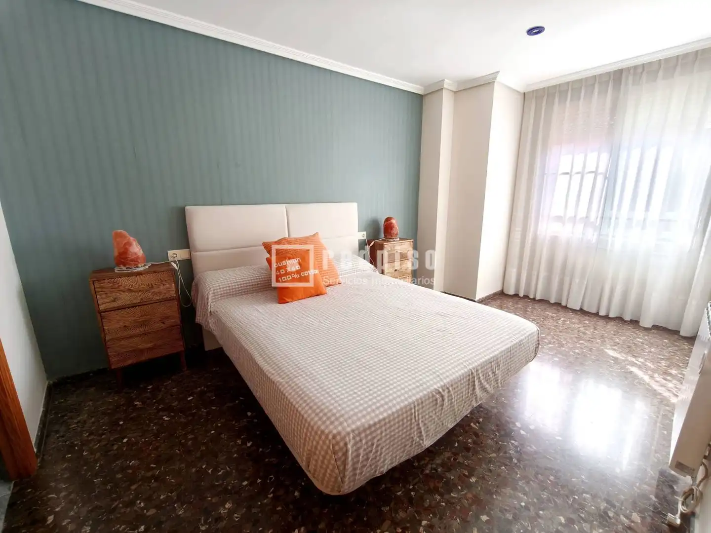 Schlafzimmer von Wohnung zum Verkauf in Castellón de la Plana / Castelló de la Plana mit Klimaanlage, Terrasse und Abstellraum